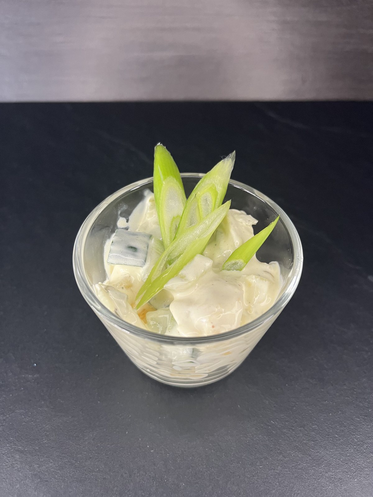 Kartoffelsalat im Glas